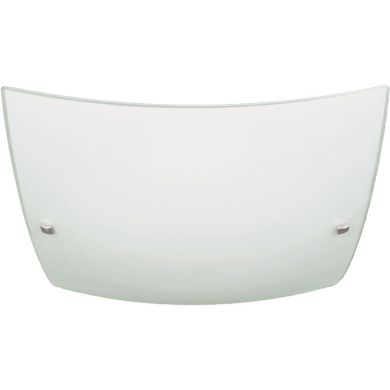 Plafond MARSELHA square large 2xE27 L.40xW.40xH.10cm Mate