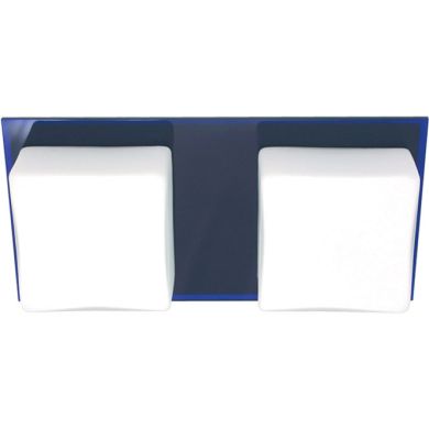 Aplique REBECA 2xG9 C.29xL.14xAlt.8cm Azul