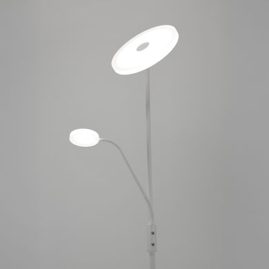 Floor Lamp BAYANI with reading arm 28W+6W LED 3000-6500K H.179xD.25cm white