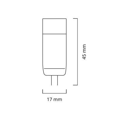 Lâmpada G4 Bi-Pin POWER LED 12V 2.5W 4000K 210lm Branca