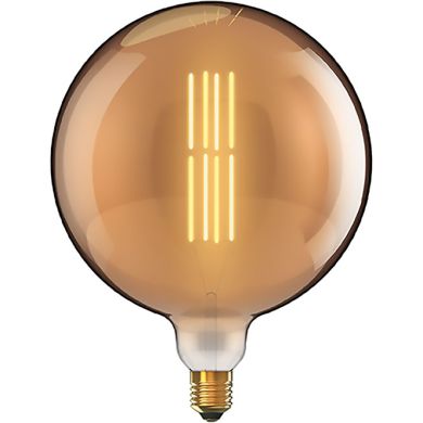 Light Bulb E40 Globe CLASSIC DECOLED Dimmable D300 8W 1800K 630lm Amber-A+