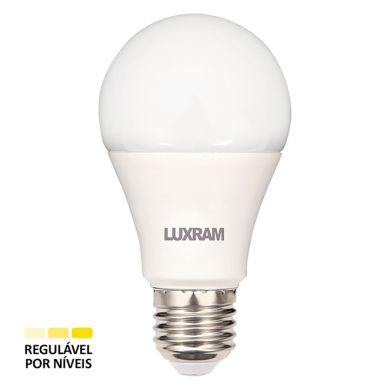 Lâmpada E27 (grosso) GLS (standard) DURAMAX LED Regulável p/níveis 18W 3000K 1521lm