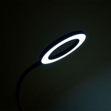 Candeeiro de mesa NICE com mola 9W LED CCT 3000-4000-6500K em preto