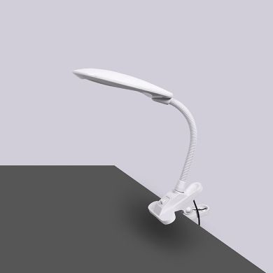 Table lamp ALBA 5W LED 4000K with clip H.40xD.2,3cm in white