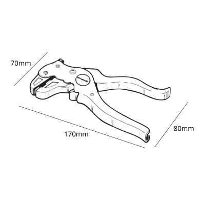 Wire Stripper with Cutter Wire Stripping Tool