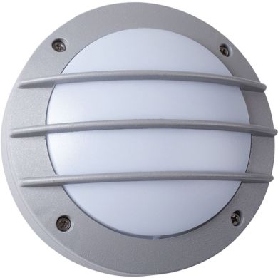 Aplique TARIM IP54 6W LED 4000K Alt.7xD.15cm cinzento