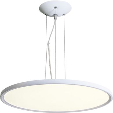 Pendant Light SOPHIA 1x35W LED 3316lm 3000K H.Reg.xD.45cm White