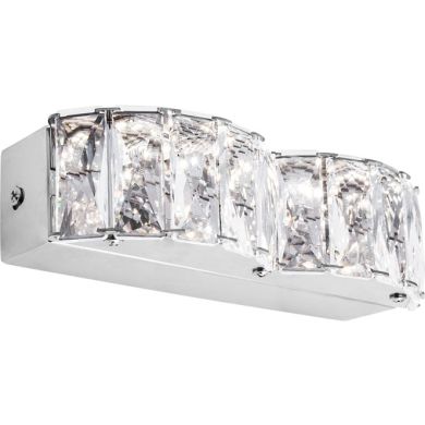 Wall Lamp ZURIQUE 1x8W LED 690lm 4000K L.22xW.9xH.5cm Chrome