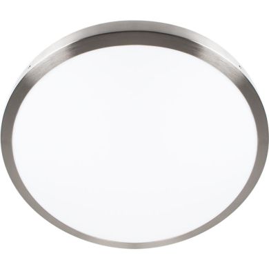 Plafond ESCUDO round 1x48W LED 3600lm 4000K 120° H.4xD.60cm Satin Nickel