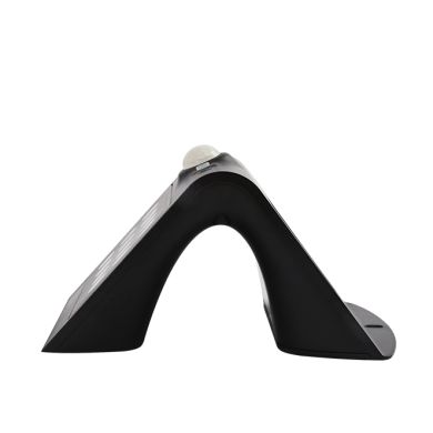 Aplique solar SOLARIS IP65 1,5W 220lm LED 3000K+LED traseiro 3000K C.9,65xL.7,94xAlt.14,49cm preto