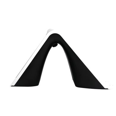 Aplique solar SOLARIS IP65 4W 500lm LED 4000K+LED traseiro 4000K C.14xL.11,48xAlt.21,11cm branco