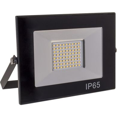 Proyector TOBOL IP65 1x50W LED 2500lm 3000K 120°L.19xAn.3,2xAl.13,7cm Negro