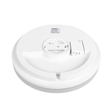 Plafond MEDINA grande IP54 1x36W LED 2880lm 4000K Alt.5,5xD.33cm branco