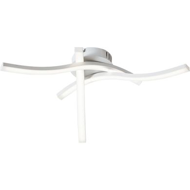 Plafond JORJA 3x6W LED 1800lm 4000K Alt.9xD.45cm Branco