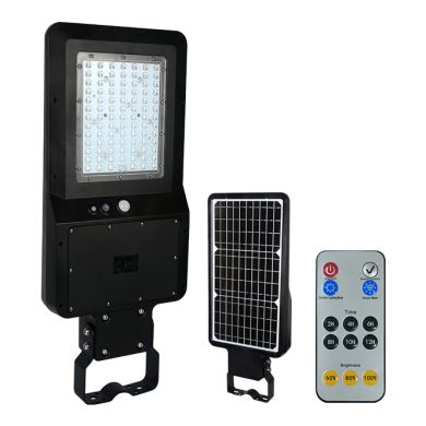 Solar Wall Lamp DALTON w/sensor and solar panel IP65 40W LED 6000lm 6000K 90° L.28,97xW70,61xH7,36cm