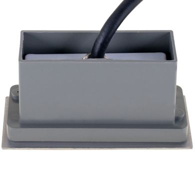 Aplique Empotrable MAGNUS IP44 1,2W LED 45lm 4000K C.11xL.4,5xA.5,5cm alumínio