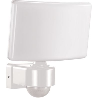 Aplique MONROE com sensor IP65 1x30W LED 2200lm 6000K C.19,91xL.22,5xAlt.18,845cm plástico branco