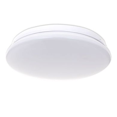 Plafond DRIFT 12W LED 960lm 6400K Alt.6xD.25cm branco