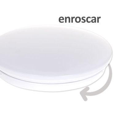 Plafond DRIFT 12W LED 960lm 6400K Alt.6xD.25cm branco