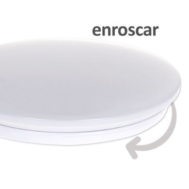 Plafond DRIFT 18W LED 1440lm 4000K Alt.6xD.32cm branco