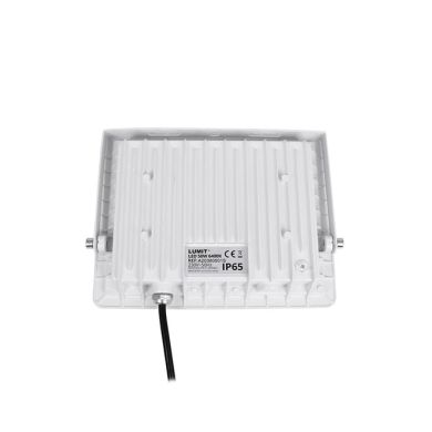 Proyector TUMUT IP65 50W LED 4250lm 6400K C.21xL.3,2xA.15,8cm Blanco