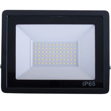 Proyector TUMUT IP65 50W LED 3750lm 6400K C.21xL.3,2xA.15,8cm Negro