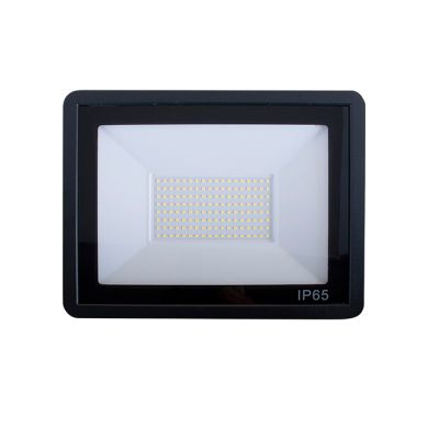 Projector TUMUT IP65 100W LED 6000lm 6400K 120°C.27,1xL.3,5xAlt.21,0cm preto