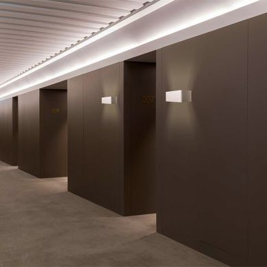 Aplique ETEL 6W LED 520lm 4000K C.20xL.8xAlt.10cm branco