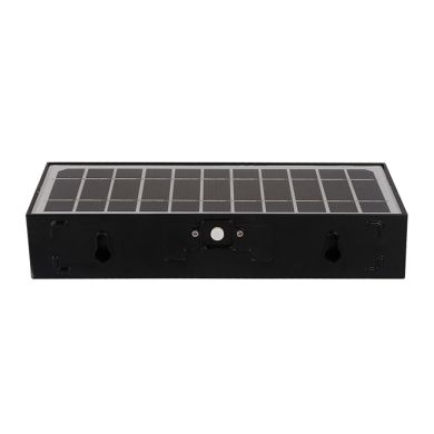Aplique solar SANDOVAL IP65 6W LED 900lm 3000K C.23xAlt.4,27cm preto