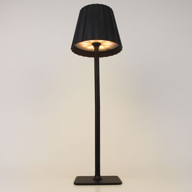 Candeeiro de mesa LOTTUS IP20 2,5W LED CCT 3000-4000-6500K Alt.38xD.11,5cm, preto, com cabo USB