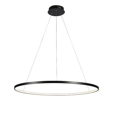 Suspensão SELMA 36W LED 3CCT 1100lm D.80cm preto