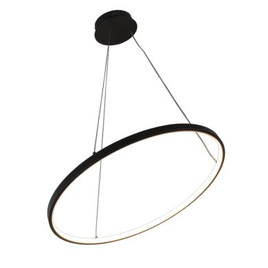 Colgante SELMA 36W LED 3CCT 1100lm D.80cm negro