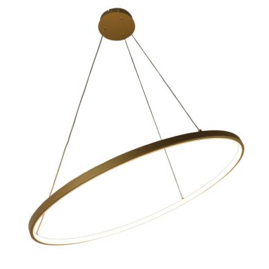 Colgante SELMA 36W LED 3CCT 1100lm D.80cm oro