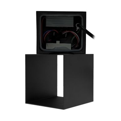 Wall Lamp SOR IP65 2x5W LED CCT 3000/4000/6500K L.10xW.10xH.10cm Black