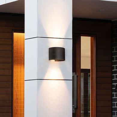 Wall Lamp SALAS IP65 2x3W LED 500lm 4000K L.14xW.12xH.10cm White