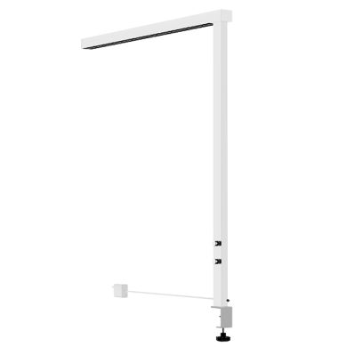 Candeeiro de mesa WORK 25W+25W LED 4000K com mola em branco