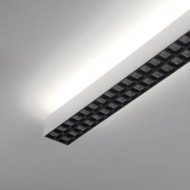 Table lamp WORK 25W+25W LED 4000K with clip in white