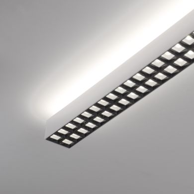Table lamp WORK 25W+25W LED 4000K with clip in white