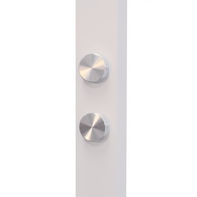 Table lamp WORK 25W+25W LED 4000K with clip in white