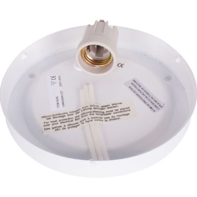 Base for Plafond HERNER 1xE27 H.7xD.18,1cm White