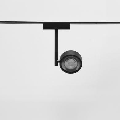 Magnetic Track Spotlight PIQUET (2 wires) 19W LED 1600lm 3000K 36° L.16,4xW.3,3xH.11,8cm black