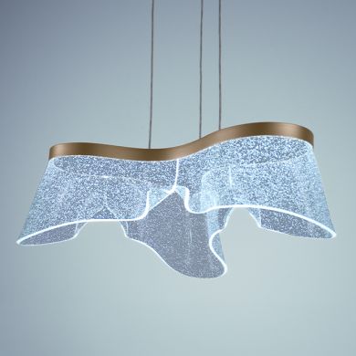 Suspensão CAMILLE CCT 20W LED 620lm 2700K/4000K/6000K D.53cm Dourado