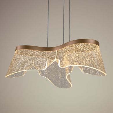 Suspensão CAMILLE CCT 20W LED 620lm 2700K/4000K/6000K D.53cm Dourado