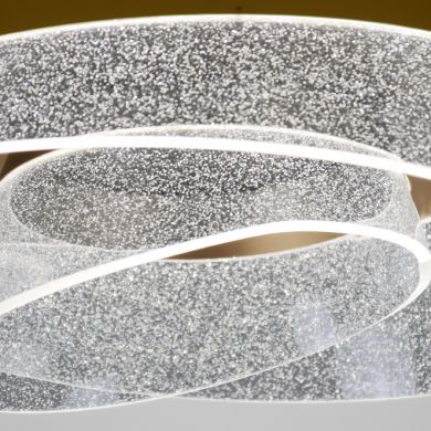 Plafond LED CAMILLE CCT 30W 630lm 2700K/4000K/6000K D.50cm Dourado