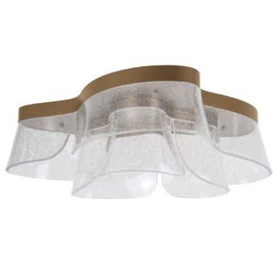 Plafond CAMILLE CCT 60W LED 1700m 2700K/4000K/6000K D.70cm Dourado