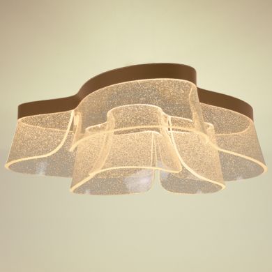 Plafond CAMILLE CCT 60W LED 1700m 2700K/4000K/6000K D.70cm Dourado