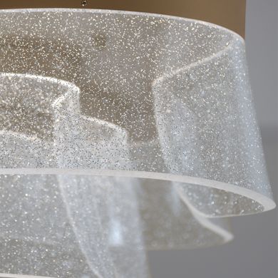 Plafond CAMILLE CCT 60W LED 1700m 2700K/4000K/6000K D.70cm Dourado