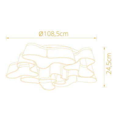 Ceiling Light CAMILLE CCT 100W LED 4000lm 2700K/4000K/6000K D.108.5cm Gold