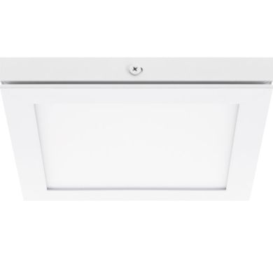 Panel superficie TOLSTOI 17x17 12W LED 720lm 4000K 120° C.17xL.17xA.2,3cm Blanco