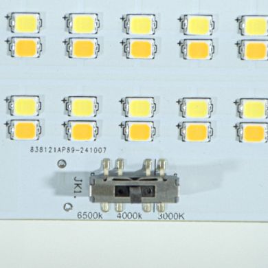 Aplique CORVO IP65 12W LED CCT 3000/4000/6500K C.23xL.9xAlt.10,2cm cinzento